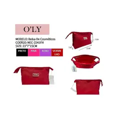 Bolsa Necessaire Organizador Cosmético Maquiagem  Para Viagem