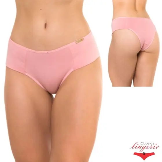 Calcinha Algodão Tanga Conforto Helena com Lateral Dupla e Viés Confortável