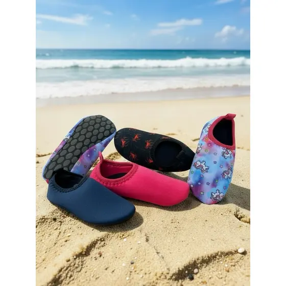 Sapatilha Sapato Neoprene Antiderrapante Areia Piscina Infantil Menina Menino Promoção Criança