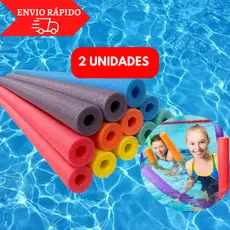 2 Unidades De Boia Flutuante Macarrão De Criança Adulto Para Decoração Piscina Praia Festa Verão