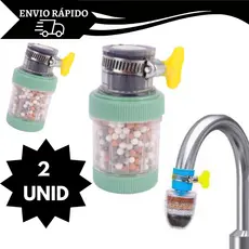 Kit 2 Bico Arejador Chuveirinho com Filtro Carvão Ativado 3 em 1