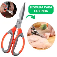 Tesoura para Cozinha Multiuso Para cortar Carne Frango Legumes