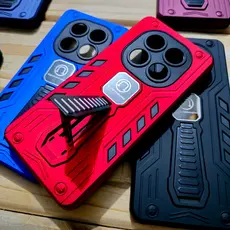 Capa Capinha Para Xiaomi Redmi Note 15 Pro 5G / Redmi Note 15 5G Anti impacto com suporte magnético e mesa