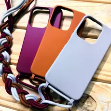 Capa Capinha Feminina Xiaomi Redmi 15C 4G | Poco C85 com Cordão Ajustável Silicone Premium Antichoque | Luxo
