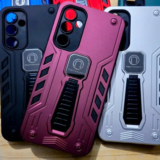 Capa Capinha Para Samsung A14 / Galaxy  A14 Anti impacto com suporte magnético