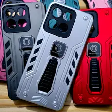 Capa Capinha Para Motorola Moto G15 / Motorola  Moto G17 Anti impacto com suporte magnético e mesa