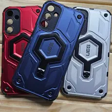 Capa Capinha SAMSUNG GALAXY A15/A16/A17/A26/A56/A07/A06/A05/A05S/A36/A55/A37/A57 Premium Anti Impacto + Suporte 360°