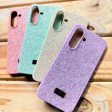 Capa Capinha Samsung Galaxy A07 / A17 /A37 / A57 Glitter Strass anti Impacto Silicone Aveludado Premium Feminina