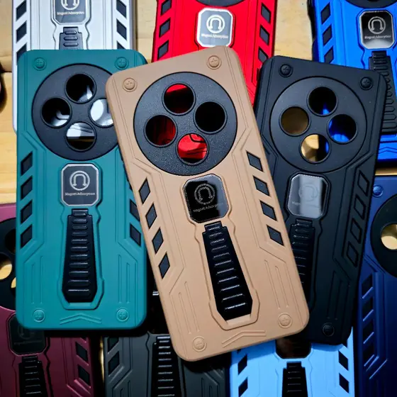 Capa Capinha Para Xiaomi Redmi 14C / Xiaomi poco C75 / Redmi A4  Anti impacto com suporte magnético e Mesa