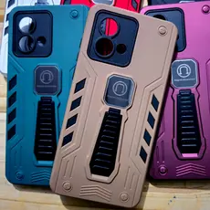 Capa Capinha Para Motorola Moto G84 / Motorola Moto Edge 40 Neo Anti impacto com suporte magnético e mesa