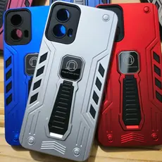 Capa Capinha Para Motorola Moto G35 / Moto G55 Anti impacto com suporte magnético e mesa