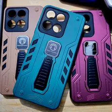 Capa Capinha Para Motorola Moto G56 / Moto G86 Anti impacto com suporte magnético e mesa