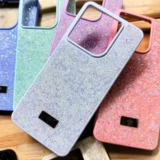 Capa Capinha Motorola Moto G56 / G86 / G15 / G17 / G75 Glitter Strass anti Impacto Silicone Aveludado Premium Feminina