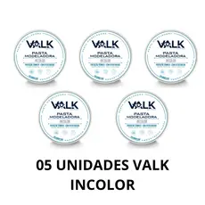 Kit 05 Pomada Modeladora inocolor Valk Varios 150g Revenda Barbearia Atacado