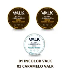 03x Pomada Modeladora Valk Varios Modelos 150g Revenda Barbearia Atacado