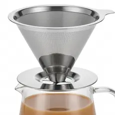 Coador de Café Inox 103 Permanente Reutilizável Filtro Sem Papel Aço Inox Kumo