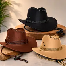 Chapéu Boiadeiro Country Agroboy Sertanejo Ana Castela Cowboy Estiloso