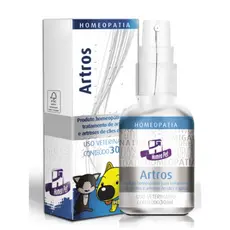 Artros 30ml Homeopatia para Artrite e Artrose Homeopet Cães e Gatos
