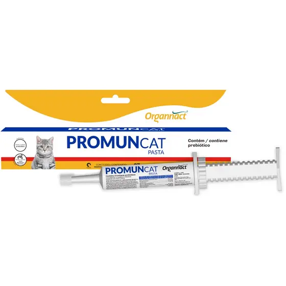 Suplemento Para Gatos Aumenta Imunidade Promun Cat Pasta 30g