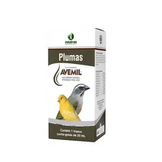 Avemil Plumas 20ml Suplemento Vitamínico  Pássaros e Aves