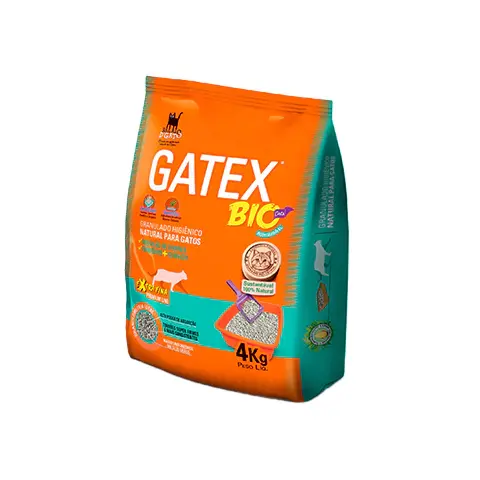 Areia para gato - Gatex Extra Fino (4Kg)