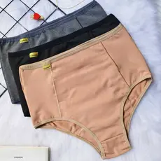 Kit 2 Calcinha Modeladora Cós Alto Segura Barriga Pós Parto - Isabela ads