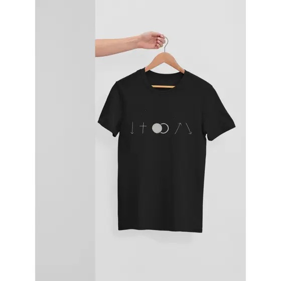 Camiseta Jesus Simbolos Minimalista Unissex Yeshua Jesus Cristã Conferência Igreja 100% Algodão Alta Qualidade Plus Size