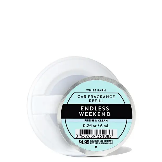 Aromatizador de Carro Refil, Endless Weekend, Bath & Body Works