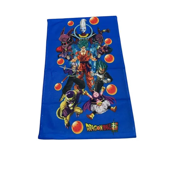 TOALHINHA DE ROSTO E MÃO DESENHOS ANIMADOS DRAGON BALL