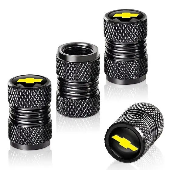 Tampas De Válvula De Pneu De Carro , À Prova De Poeira , Acessórios Automotivos Para Chevrolet Spark Silverado Trailblaz