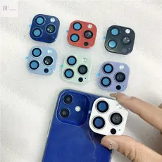 Lente De Vidro Temperado Moldura Protetora De Metal Para IPhone 11 12 X XR XSMAX Até 12pro 13pro