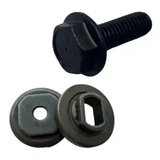 Flange (interna+externa) + Parafuso sextavado Serra Mármore MKT 4100NH