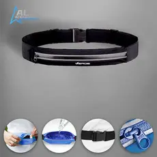 Pochete Esportiva Corrida Celular Fitness Slim Impermeavel/Bolsa De Cintura Elástica Grande