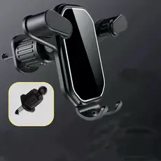Suporte Veicular Carro Para Celular 360 ° Giratório Universal Multifuncional Ventilacao Ar JE-12