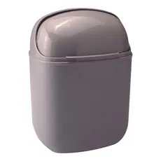 Lixeira C/ Tampa Articulavel Flip Top 9,3 Litros Banheiro Cozinha Multiuso Plastico Plasutil