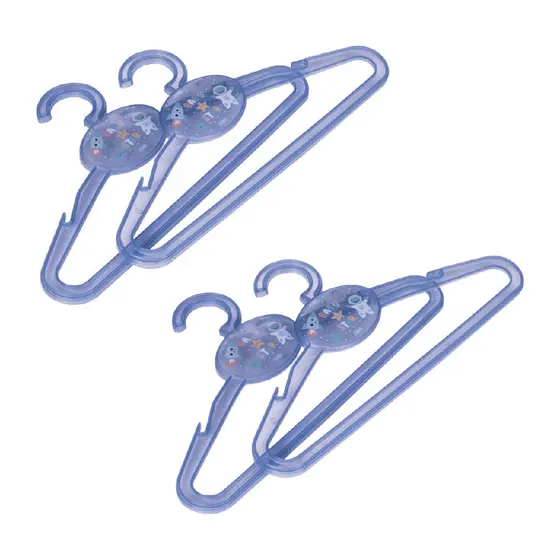Conjunto 4 Cabides Infantil Decorado - Plasútil