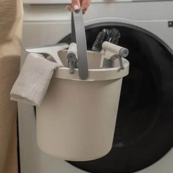 Utensílios Lavanderia Limpeza Pesada Bacia Baldes Pá Escova de Piso de Canto Multiuso Borrifador OU