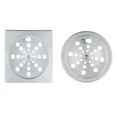Ralo Tampa Grelha 9.4x9.4 ,10 x 10 e 15x15 INOX Quadrada Redondo Abre e Fecha Aço Inox Rotativo