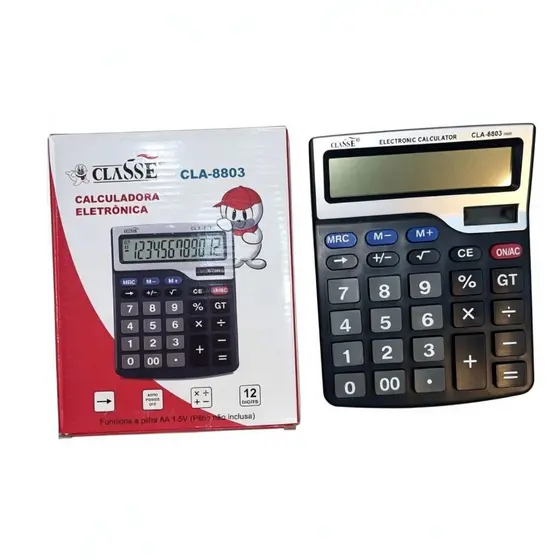 CALCULADORA ELETRÔNICA CLA-8803
