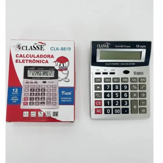 CALCULADORA ELETRÔNICA CLA-8819