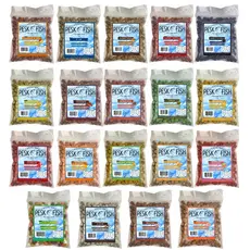 Ração Furadinha Pesk Fish Isca de Pesca Essências Variadas 120G
