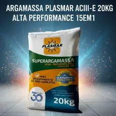 Argamassa AC3 Cinza 20kg de Alta Performance Alta Aderência e Resistência 15 em 1 (APENAS 1UN POR PEDIDO)