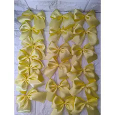 KIT DE LAÇOS DE CETIM PRONTOS – LAÇOS SIMPLES PARA FESTA,PRESENTE E ARTESANATO