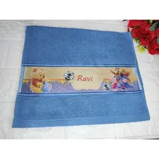 KIT COM  4 TOALHINHAS  PERSONALIZADA TOALINHA INFANTIL PRESENTE LEMBRANCINHA DE FESTA