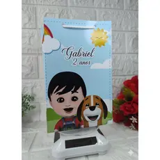 SACOLINHA PERSONALIZADA   TAMANHO  M SACOLINHA PARA FESTA, BENTO E TOTO