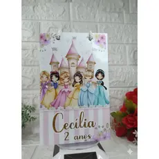 SACOLINHA PERSONALIZADA   TAMANHO  M SACOLINHA PARA FESTA, PRINCESA
