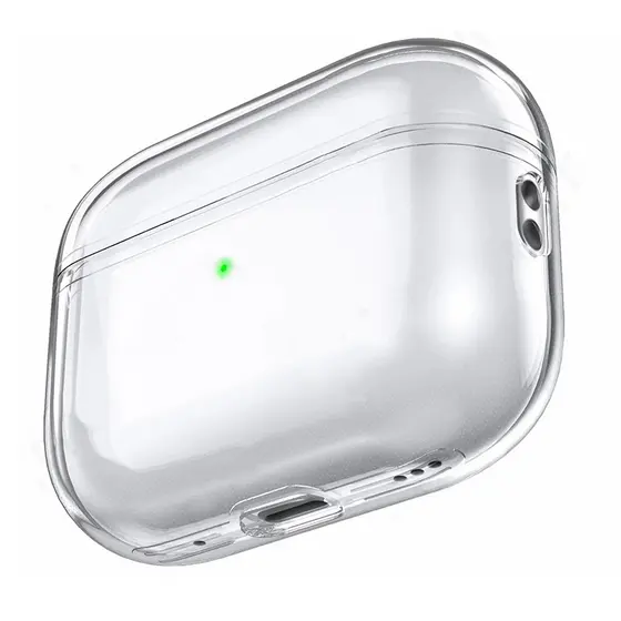 Capa Transparente Para AirPods Pro 2 3 4 1 De Silicone Fone De Ouvido