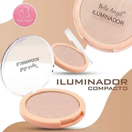 Iluminador Compacto Profissional Alta Cobertura - Belle Angel