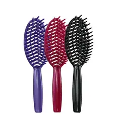 Escova De Cabelo Oval Mafê Cores Aleátoria - Marilu