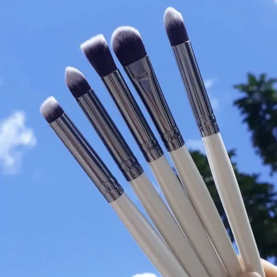 Kit De Pinceis Para Maquiagem - Belle Angel